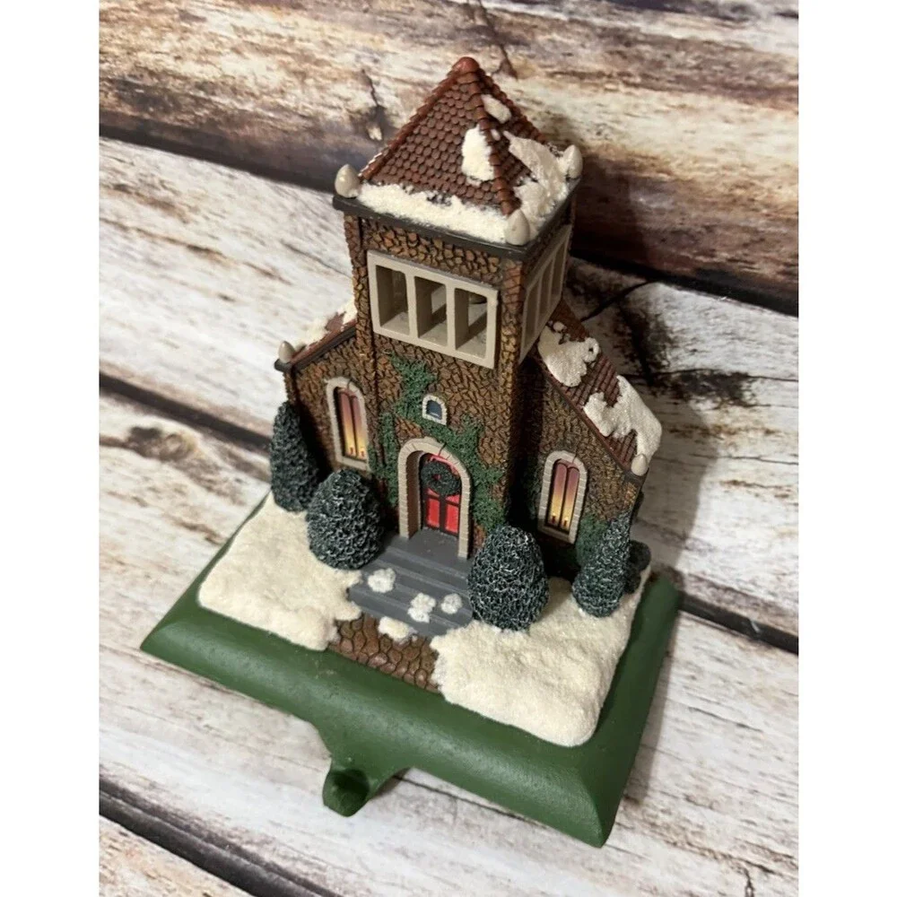 HALLMARK Mitford Lord’s Chapel Cast Iron Stocking Holder Hanger